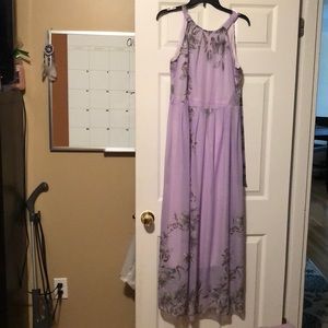 Purple/Flower dress